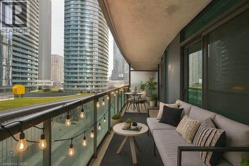 30 Grand Trunk Crescent Unit# 708, Toronto, ON - Outdoor With Balcony