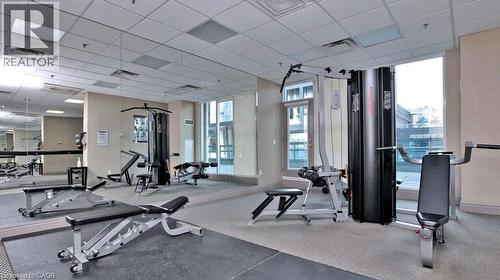 30 Grand Trunk Crescent Unit# 708, Toronto, ON - Indoor Photo Showing Gym Room