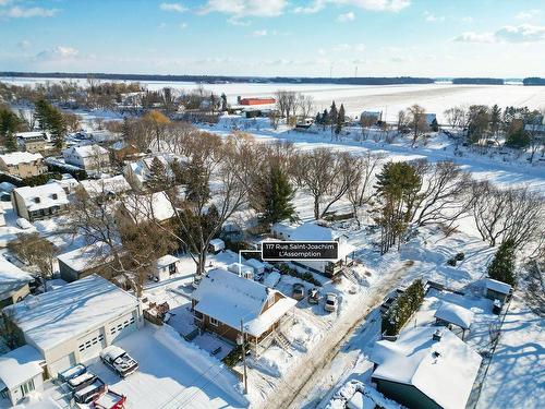 Photo aérienne - 117 Rue St-Joachim, L'Assomption, QC - Outdoor With Body Of Water With View