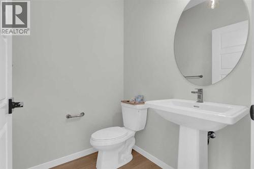 Powder - 15 Corner Glen Drive Ne, Calgary, AB - Indoor Photo Showing Bathroom