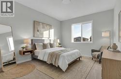 Virtually Staged Bedroom - 