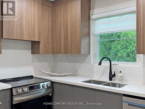 270 Brighton Avenue, Toronto, ON - Indoor Photo Showing Kitchen With Double Sink