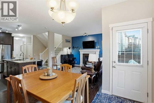 160 Sage Valley Circle Nw, Calgary, AB - Indoor Photo Showing Dining Room