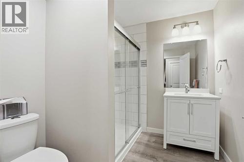 Basement Bathroom - 3 pc - 160 Sage Valley Circle Nw, Calgary, AB - Indoor Photo Showing Bathroom