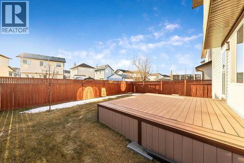 Enjoy all-day sunshine in the south-facing backyard - 361 Cimarron Boulevard, Okotoks, AB - Outdoor