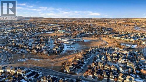 Enjoy access to nearby community ponds and wlaking pathways - 361 Cimarron Boulevard, Okotoks, AB - Outdoor With View