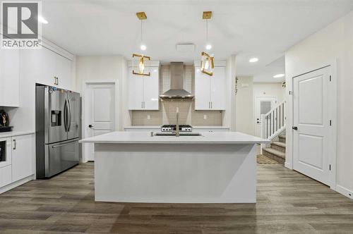 30 Thayer Close, Red Deer, AB - Indoor Photo Showing Kitchen With Upgraded Kitchen