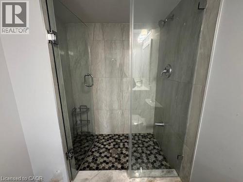 Bathroom with a shower stall - 509 St Moritz Avenue Unit# Lower, Waterloo, ON - Indoor Photo Showing Bathroom