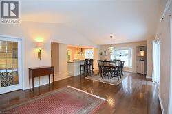 French Doors Lead to Beautiful Sep Family Rm - 