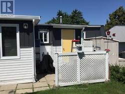 Back yard storage room and shed - 