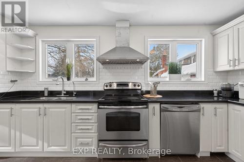 2 Gladiator Road, Markham, ON - Indoor Photo Showing Kitchen With Double Sink
