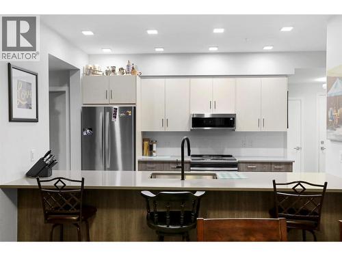 2301 Carrington Road Unit# 306, West Kelowna, BC - Indoor Photo Showing Kitchen With Upgraded Kitchen