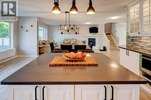 Open to visit with all - 15 Chaparral Crescent Se, Calgary, AB - Indoor With Fireplace