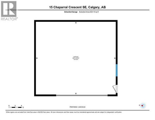Rear Detached Garage - 15 Chaparral Crescent Se, Calgary, AB - Other
