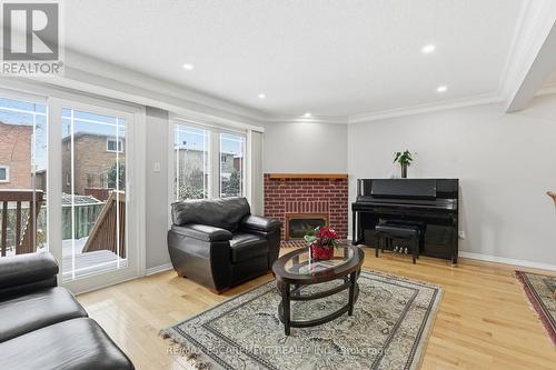 757 Constellation Drive, Mississauga, ON - Indoor Photo Showing Living Room With Fireplace