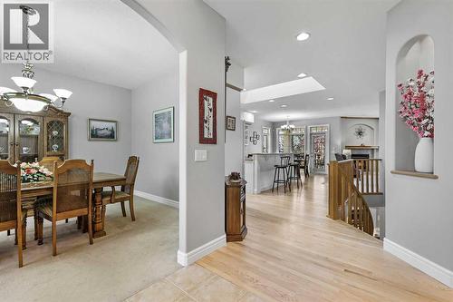 69 Evergreen Crescent Sw, Calgary, AB - Indoor Photo Showing Dining Room