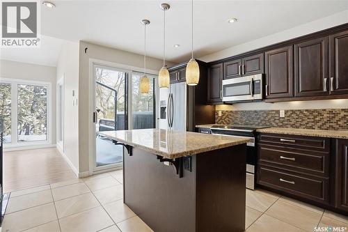 19 Martin Crescent, Regina, SK - Indoor Photo Showing Kitchen With Upgraded Kitchen
