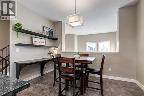 705 Evanston Square Nw, Calgary, AB - Indoor Photo Showing Dining Room