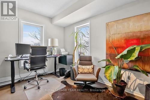 Loads of light and views of the pond - 787 Element Private, Ottawa, ON - Indoor Photo Showing Office