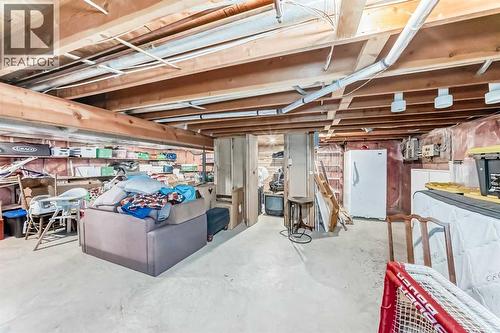 128 Dickenson Crescent, Red Deer, AB - Indoor Photo Showing Basement