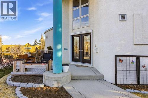 64 Patterson Mews Sw, Calgary, AB - Outdoor With Deck Patio Veranda With Exterior