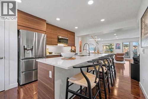 14 Aspen Hills Terrace Sw, Calgary, AB - Indoor Photo Showing Kitchen With Upgraded Kitchen