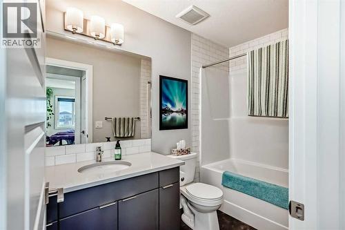 115 Wolf Hollow Park Se, Calgary, AB - Indoor Photo Showing Bathroom