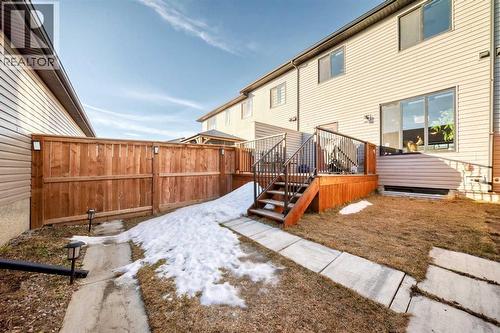 115 Wolf Hollow Park Se, Calgary, AB - Outdoor With Deck Patio Veranda With Exterior