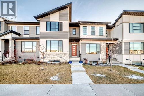 115 Wolf Hollow Park Se, Calgary, AB - Outdoor With Facade