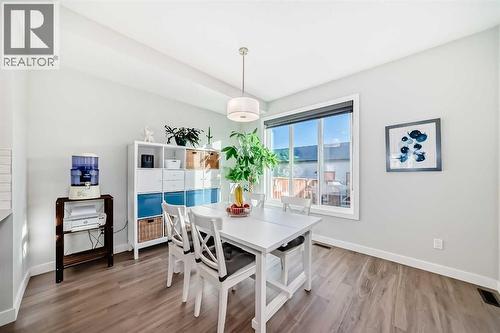 115 Wolf Hollow Park Se, Calgary, AB - Indoor Photo Showing Dining Room