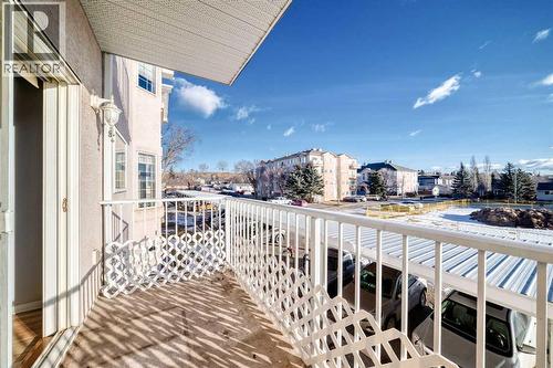 205, 7 Lineham Avenue, Okotoks, AB - Outdoor With Balcony With Exterior
