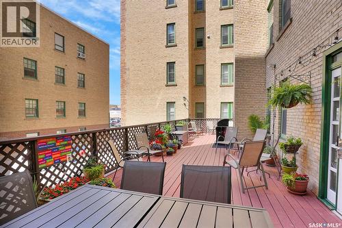 #209 2305 Victoria Avenue, Regina, SK - Outdoor With Deck Patio Veranda With Exterior