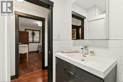 4 pc. main level bathroom - 