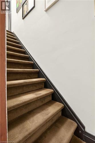 stairs to 2nd level - 17 Gary Avenue, Hamilton, ON - Indoor Photo Showing Other Room
