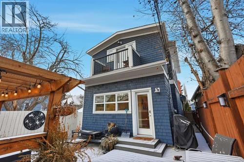 Back Elevation - 712 5 Street Nw, Calgary, AB - Outdoor