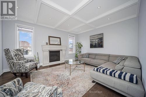 8 Mitchell Crescent, Mono, ON - Indoor Photo Showing Living Room With Fireplace