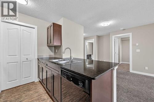 207, 355 Taralake Way Ne, Calgary, AB - Indoor Photo Showing Kitchen With Double Sink