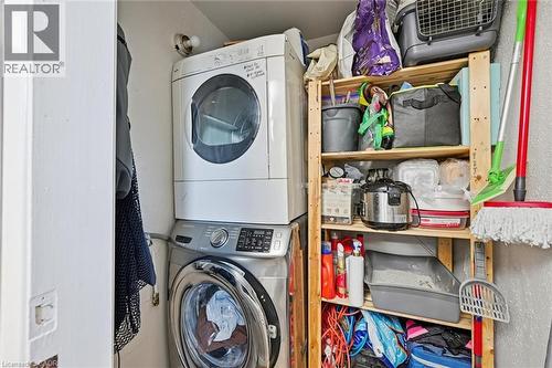 Laundry - 18 Fraser Avenue, Hamilton, ON - Indoor Photo Showing Laundry Room