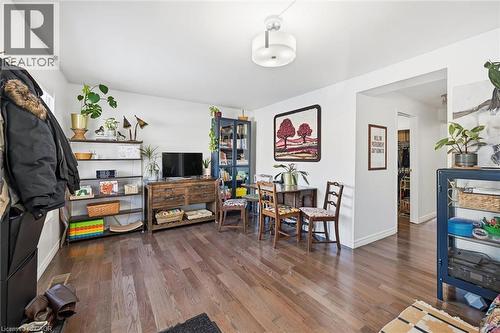Living room featuring wood finished floors - 18 Fraser Avenue, Hamilton, ON - Indoor