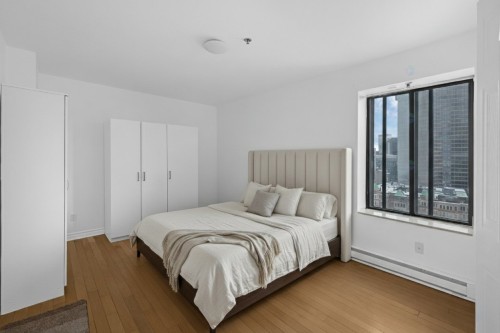 Bedroom - 92-3465 Ch. De La Côte-Des-Neiges, Montréal (Ville-Marie), QC - Indoor Photo Showing Bedroom