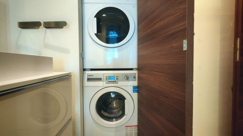 Salle de lavage - 2707-1450 Boul. René-Lévesque O., Montréal (Ville-Marie), QC - Indoor Photo Showing Laundry Room