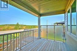 Walk out to covered/raised deck - 