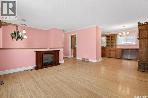 1156 Duffield Crescent, Moose Jaw, SK - Indoor Photo Showing Living Room With Fireplace