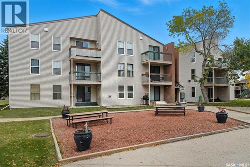 206 34 Nollet Avenue, Regina, SK - Outdoor With Balcony With Facade