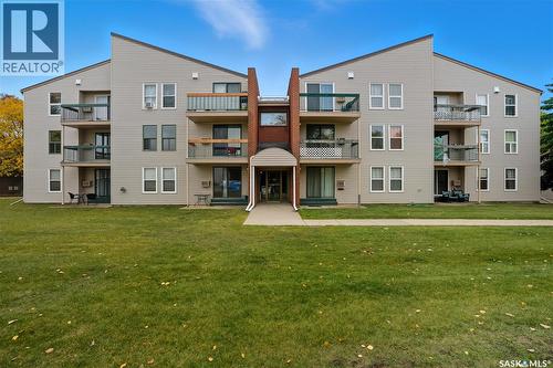 206 34 Nollet Avenue, Regina, SK - Outdoor With Balcony With Facade