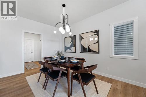 61 Keystone Creek Terrace, Calgary, AB - Indoor Photo Showing Dining Room