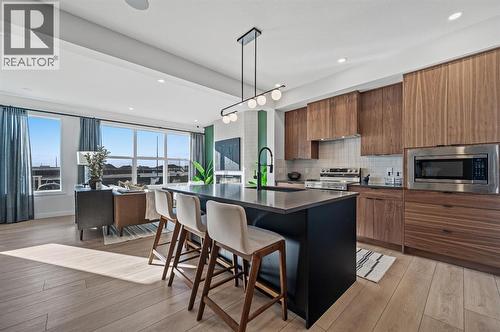 61 Keystone Creek Terrace, Calgary, AB - Indoor Photo Showing Kitchen With Upgraded Kitchen