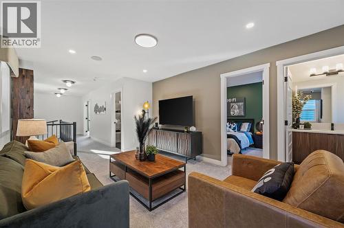 61 Keystone Creek Terrace, Calgary, AB - Indoor Photo Showing Living Room