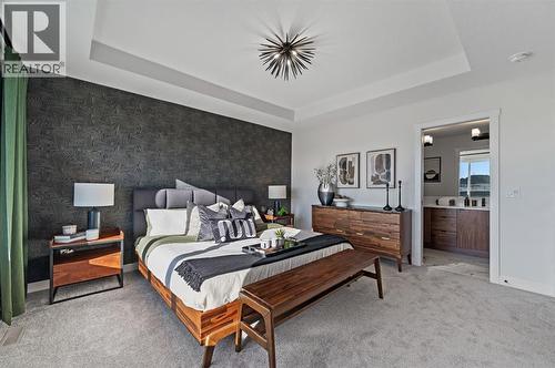 61 Keystone Creek Terrace, Calgary, AB - Indoor Photo Showing Bedroom