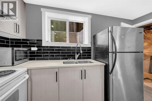 6022 Martingrove Road Ne, Calgary, AB - Indoor Photo Showing Kitchen With Double Sink